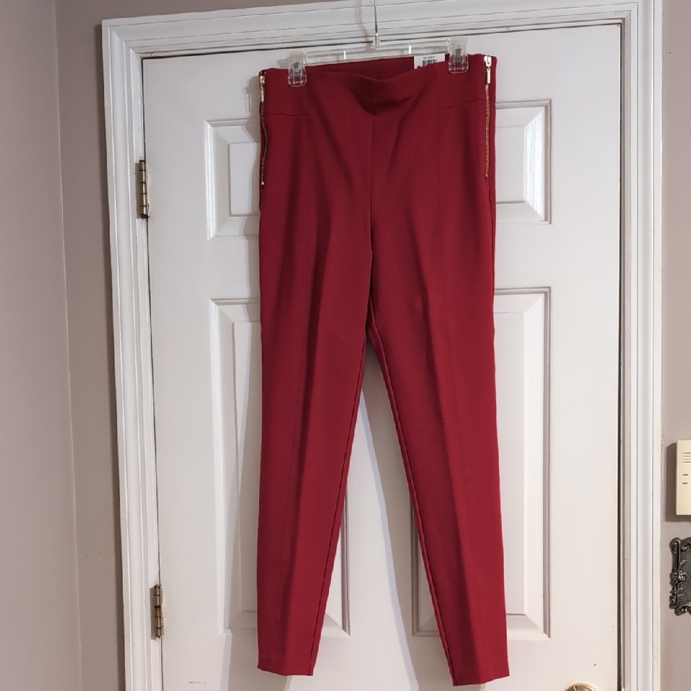 NWT - INC International Concepts Skinny Pants - Red